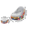 Bestway Inflatable Furniture Living Room Modern PVC Recliner Sofa Chair Graffiti Comfort Cruiser A 75076 (121x100x86cm Multicolor)