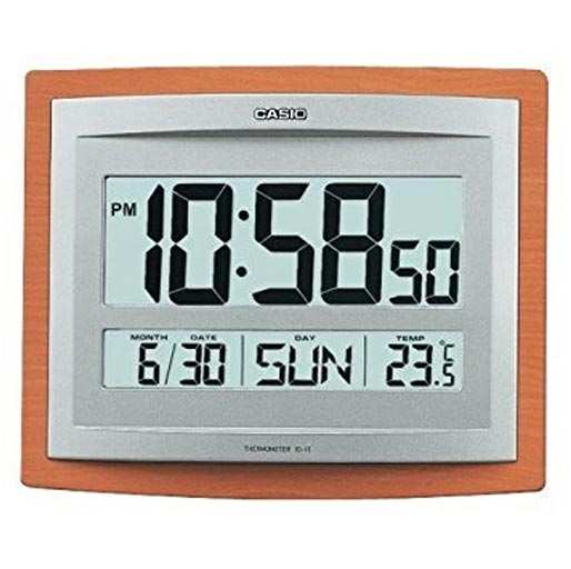 Casio Digital Wall Clock, ID-15S-5DF