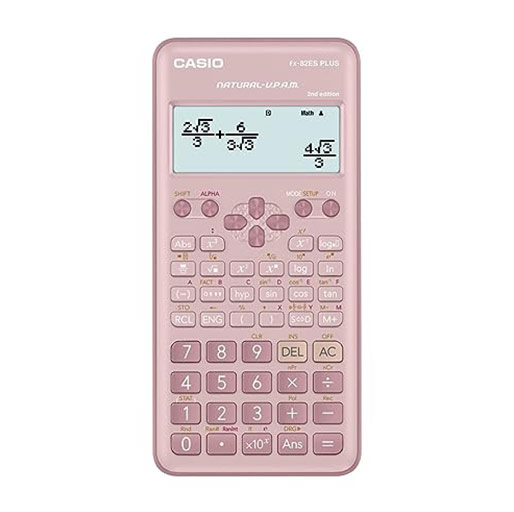 Casio Standard Scientific Calculators fx-82ES PLUS-2PK