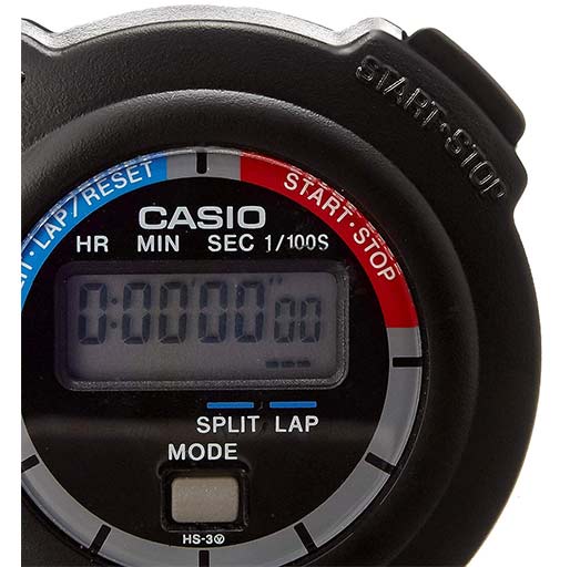Casio Stopwatch Digital Handheld Dial 0 Watch HS 3V 1RDT Startech Store
