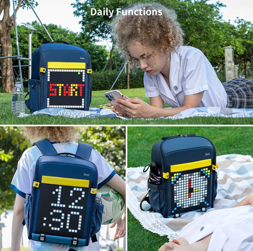 DIVOOM BACKPACK-S PIXEL ART LED BACKPACK