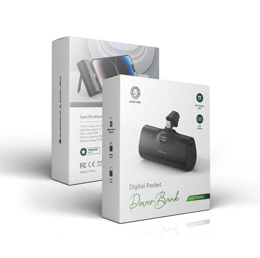 Digital Pocket Power bank Lightning