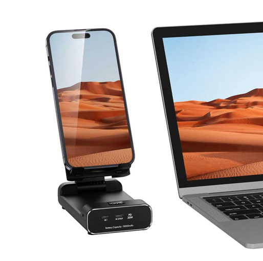 Green Lion Power bank And Foldable Mobile Stand 10000mAh