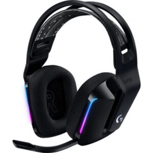 LOGITECH G733 LIGHTSPEED WIRELESS RGB GAMING HEADSET- BLACK
