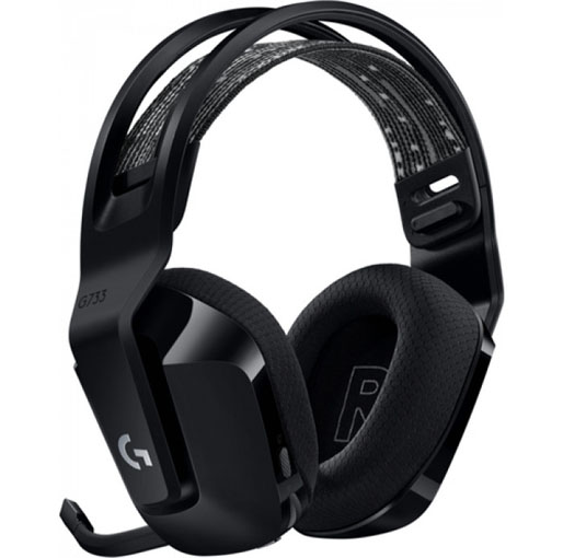 LOGITECH G733 LIGHTSPEED WIRELESS RGB GAMING HEADSET- BLACK