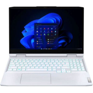 Lenovo IdeaPad Gaming 3 15IAH7 (i7-12650H, 16GB, 512GB SSD, RTX 3050 4GB, 15.6" FHD, RGB Kbrd, White, Win 11) (82S900QJAX)