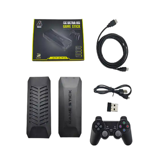 M16 Game Stick 4K HD output TV Game Console 64GB 20000+ Retro Classic Support 25 Simulators Video Game console F