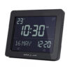 WALL clock flat alfajar CF-19 BLACK