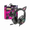WIRELESS CAT EAR GAMES HEADPHONES HOCO W107 PHANTOM CAT(W-107)