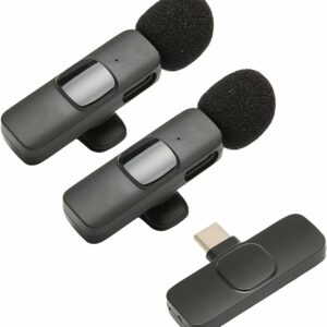 K9 Wireless Mic for Type C Smartphones mobiles Wireless Microphone