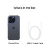 Apple iPhone 15 Pro 256GB - Blue Titanium