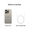 Apple iPhone 15 Pro 256GB - Natural Titanium