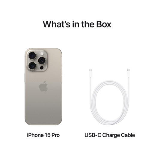 Apple iPhone 15 Pro 256GB - Natural Titanium