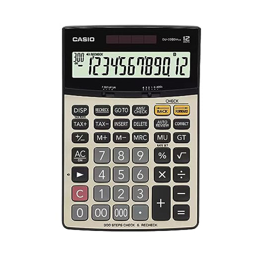 Casio Calculators Desktop Type DJ-220D Plus