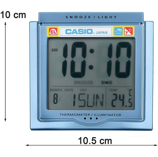 Casio DQ-750F-2DF Analog Alarm Clock