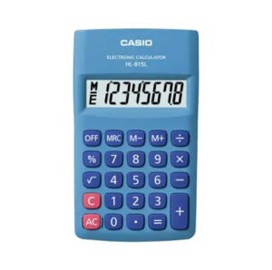 Casio Practical Calculators Portable Type HL-815L-BU