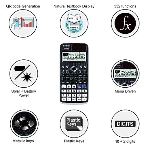 Casio Standard Scientific Calculators fx-991EX