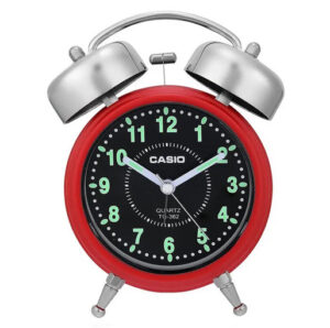 Casio TQ-362-4ADF Clock Alarm Desktop Analog Bell Sound