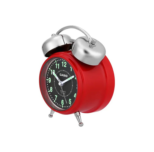 Casio TQ-362-4ADF Clock Alarm Desktop Analog Bell Sound