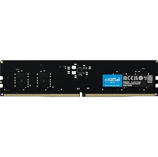 Crucial RAM 8GB DDR5 4800MT/s CL40 Desktop Memory