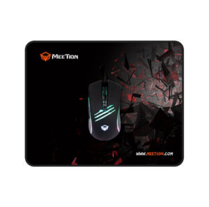 Meetion MT-C011 Wired Gaming Mouse And Pad Combo - Black
