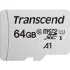 Transcend TS64GUSD300S 64GB MicroSDXC Class 10 UHS-1 U1 A1 Memory Card