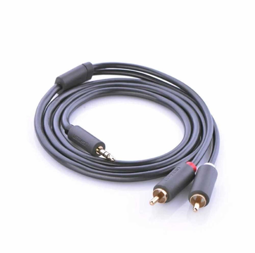 Ugreen AV102-10513 3.5mm Male to 2RCA Male Audio Cable, 5 Meter