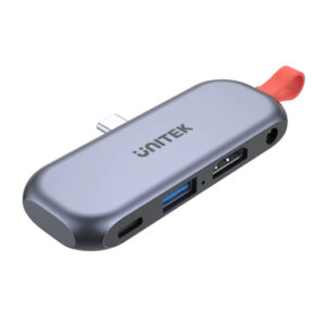 Unitek D1070A uHUB Q4 Lite 4-in-1 USB-C Hub for iPad Pro and Air with HDMI and 100Watts Power Delivery