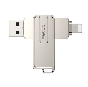 Yesido 128GB FL16 USB+8 Pin 2 in 1 USB Flash Drive with OTG Function