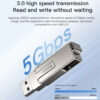 Yesido 128GB FL16 USB+8 Pin 2 in 1 USB Flash Drive with OTG Function