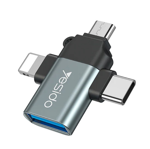 Yesido 3 In 1 OTG USB 2.0 Supper Fast Data Transmission GS15