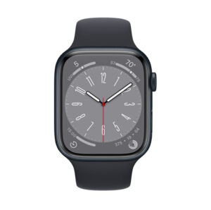 Apple Watch Series 8 GPS 45MM Midnight Aluminum Case with Midnight Sport Band (MNUJ3LL/A)
