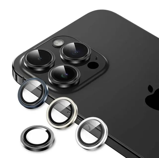 Green Lion HD Plus Camera Lens for iPhone 15 Pro / iPhone 15 Pro Max - Titanium Gold
