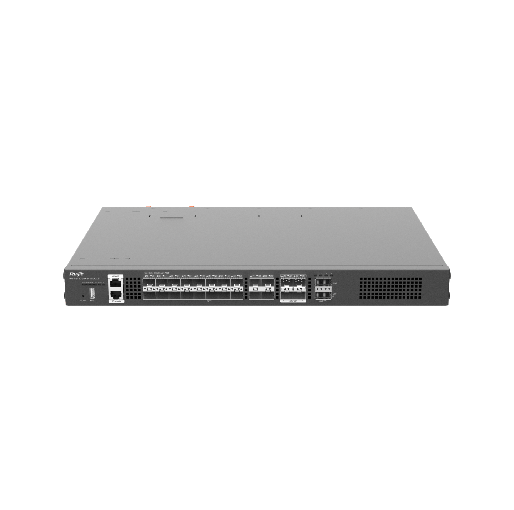 Ruijie RG-S6120-20XS4VS2QXS 24-Port 10GE Layer 3 Managed Core and Aggregation Switch (with Four 25G SFP28 Ports, Backward Compatible with 10G), 40G Uplink