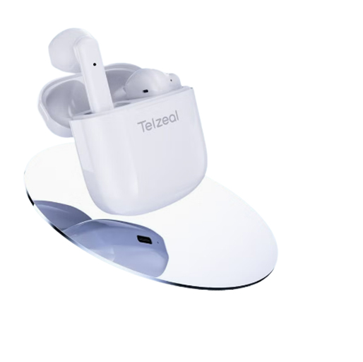 Telzeal TS3 In-Ear Wireless Bluetooth Earbuds With HD Sound Quality and Super Clear Mic for iPhones