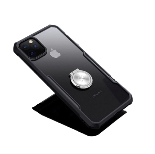 Xundd Ring Case for iPhone 15 Pro Max - Black