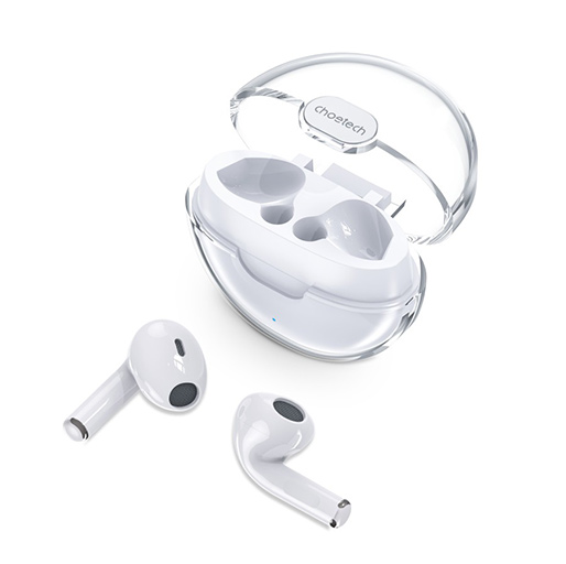 Choetech BH-T08 TWS True Wireless Earbuds Earphone Waterproof Sport - White