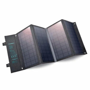 Choetech SC006 Foldable Solar Charger - 36 W, USB-A QC 3.0, USB-C PD 3.0