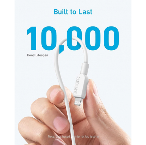 ANKER 323 CHARGER WITH 310 USB-C TO LIGHTNING CABLE