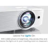 Optoma EH412STx Short Throw 1080p HDR Professional Projector | Super Bright 4,000 Lumens | Business Presentations, Classrooms, and Meeting Rooms | 15,000 Hour Lamp Life | Speaker Built In | Portable