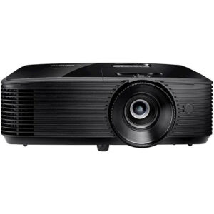 Optoma X371 UK DLP XGA Projector, 3800 ANSI Lumens, With Built-In Speaker, Full 3D, 25,000:1 Contrast, 21.85-24mm Focal Length, 1.1 Zoom, 4:3 Aspect Ratio, 6000H Lamp Life, Black | OPX371