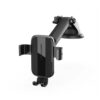 vention Auto-Clamping Car Phone Mount With Suction Cup Black Square Type