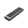vention M.2 NVMe SSD Enclosure (USB 3.1 Gen 2-C) with Heat Sink Gray Aluminum Alloy Type