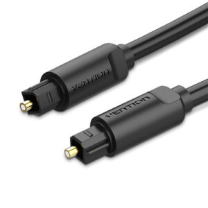 vention Optical Fiber Audio Cable 5m Black – BAEBJ