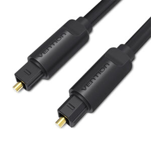 vention Optical Fiber Audio Cable 3M Black BAEBI