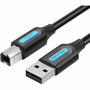 vention USB 3.0 A Male to A Male Cable, Fast Transmission, Connect to Radiator, Various Applicable Devices, 1 Meter, Black PVC Type | CONBF