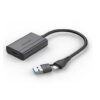 vention USB-C + USB-A to HDMI Adapter 0.15M Gray Aluminium Alloy Type