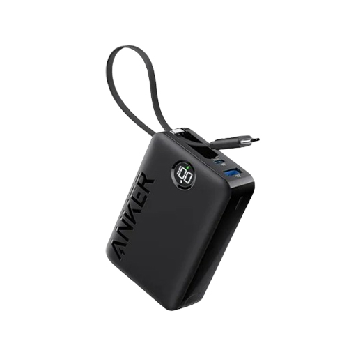 Anker Power Bank 20000mAh 22.5W with Built in USB-C Cable A1647H11 "