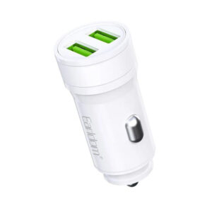 Earldom CC23 -Care Charger Earldom With 2 USB Fast Charging 2.1A + Micro Caple USB