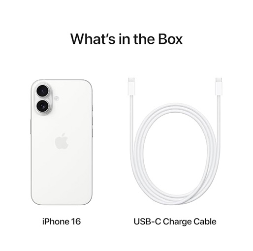 APPLE IPHONE 16 128GB -WHITE